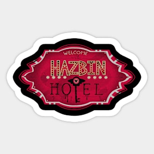 Hazbin Hotel Vintage Sticker